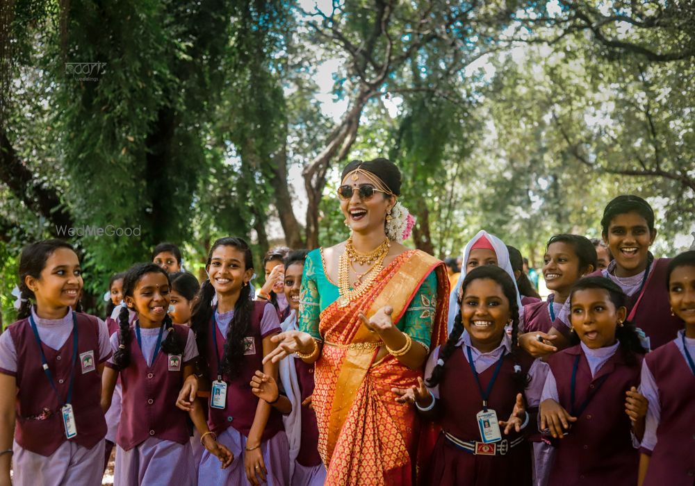 Photo From Hindu bridal portrait - By Naari's Weddings