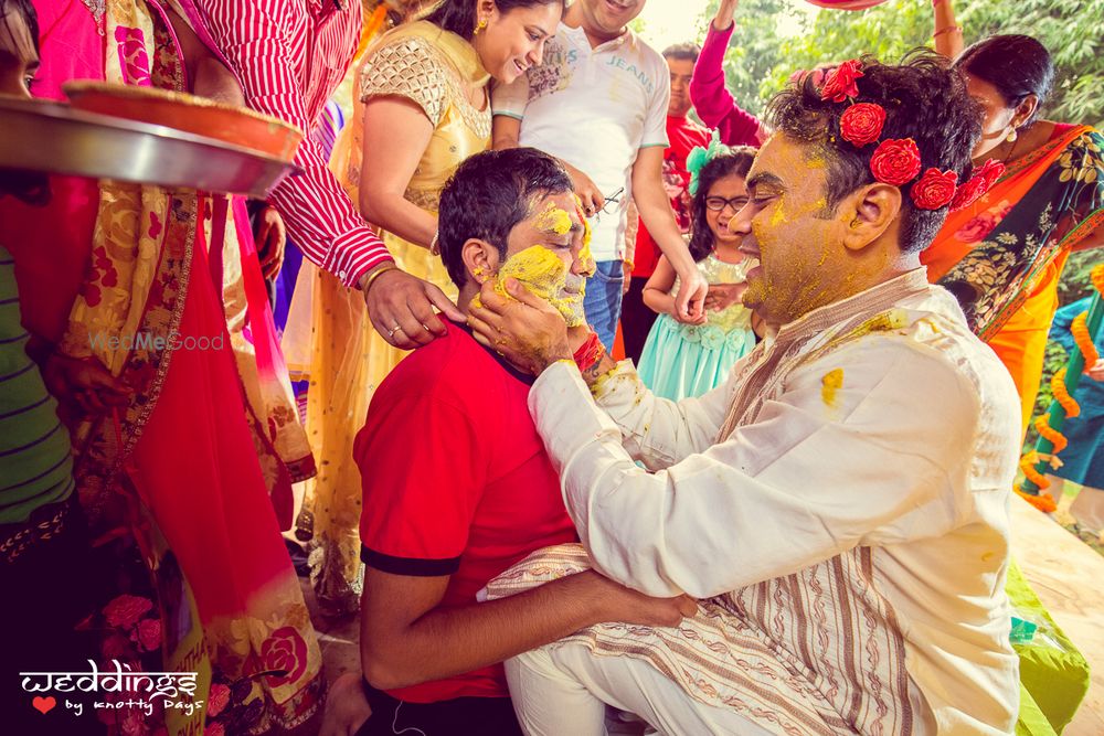 Photo From Amit & Nishtha (Haldi & Loads of Colors) - By Weddings by Knotty Days