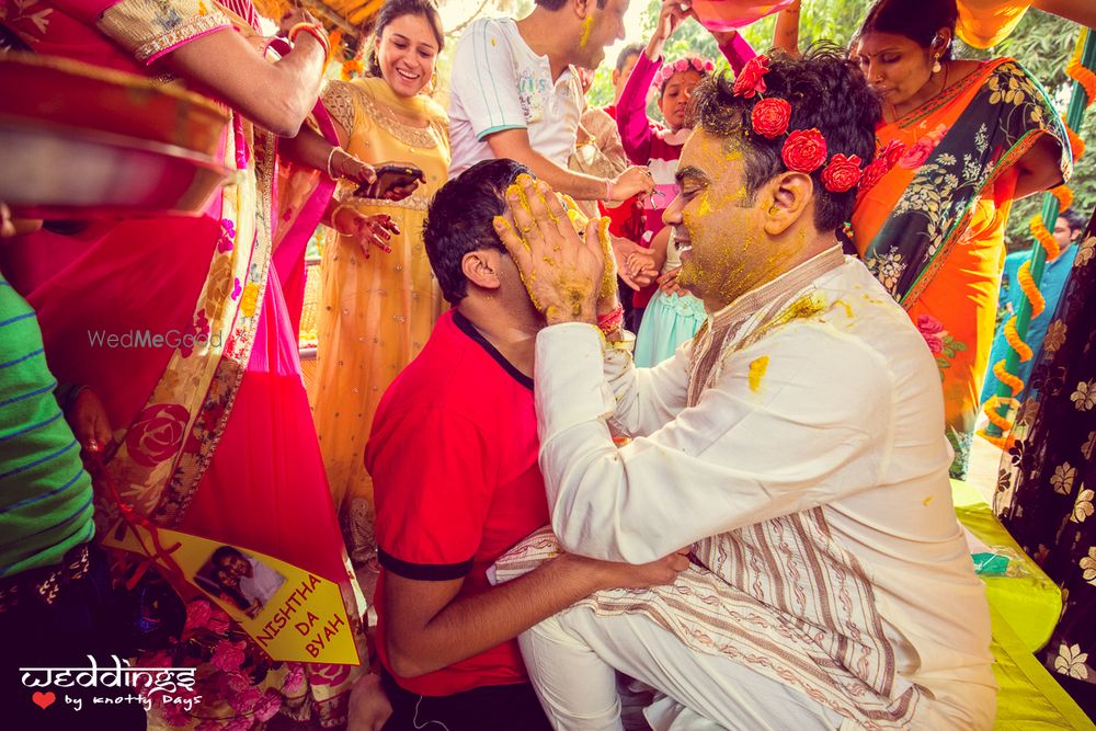 Photo From Amit & Nishtha (Haldi & Loads of Colors) - By Weddings by Knotty Days