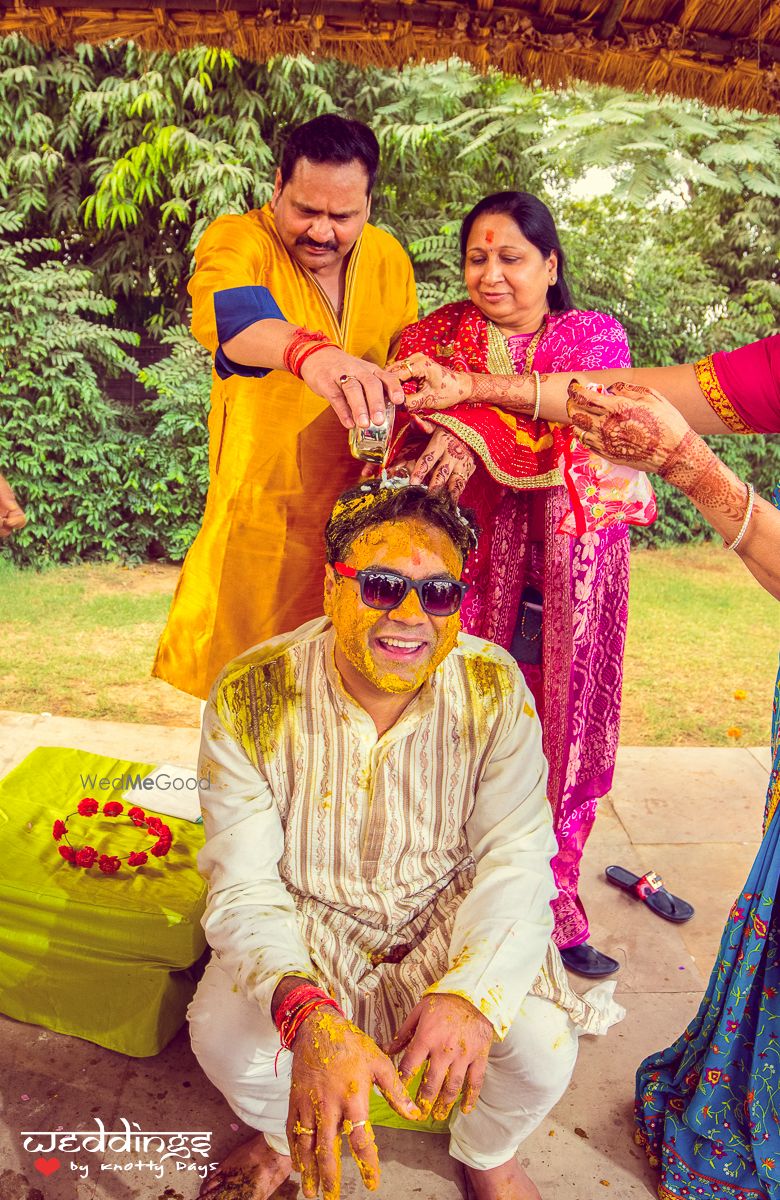 Photo From Amit & Nishtha (Haldi & Loads of Colors) - By Weddings by Knotty Days