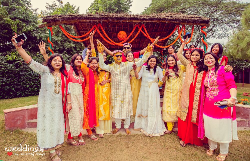 Photo From Amit & Nishtha (Haldi & Loads of Colors) - By Weddings by Knotty Days