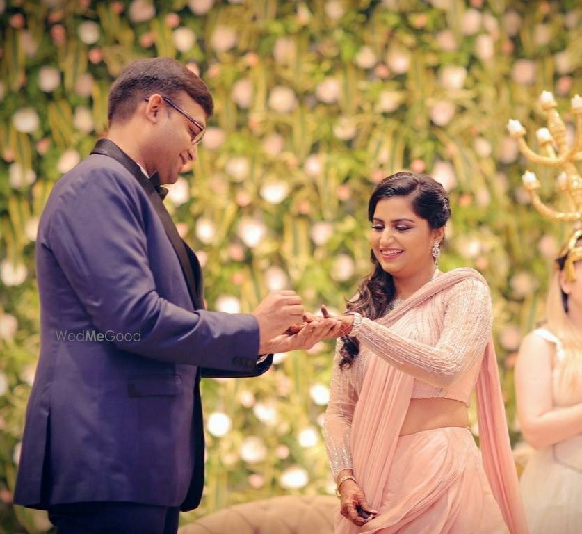 Photo From Engagement Vedika Agarwal  - By Colours Makeup School 