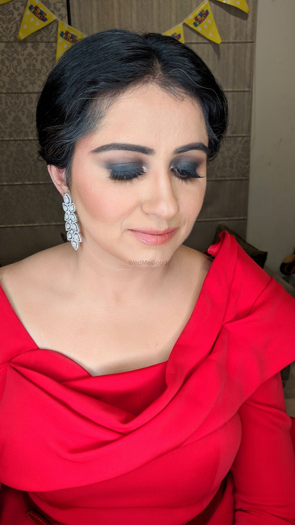 Photo From smokey eye and nude lips party makeup - By Akansha Sodhi Makeovers