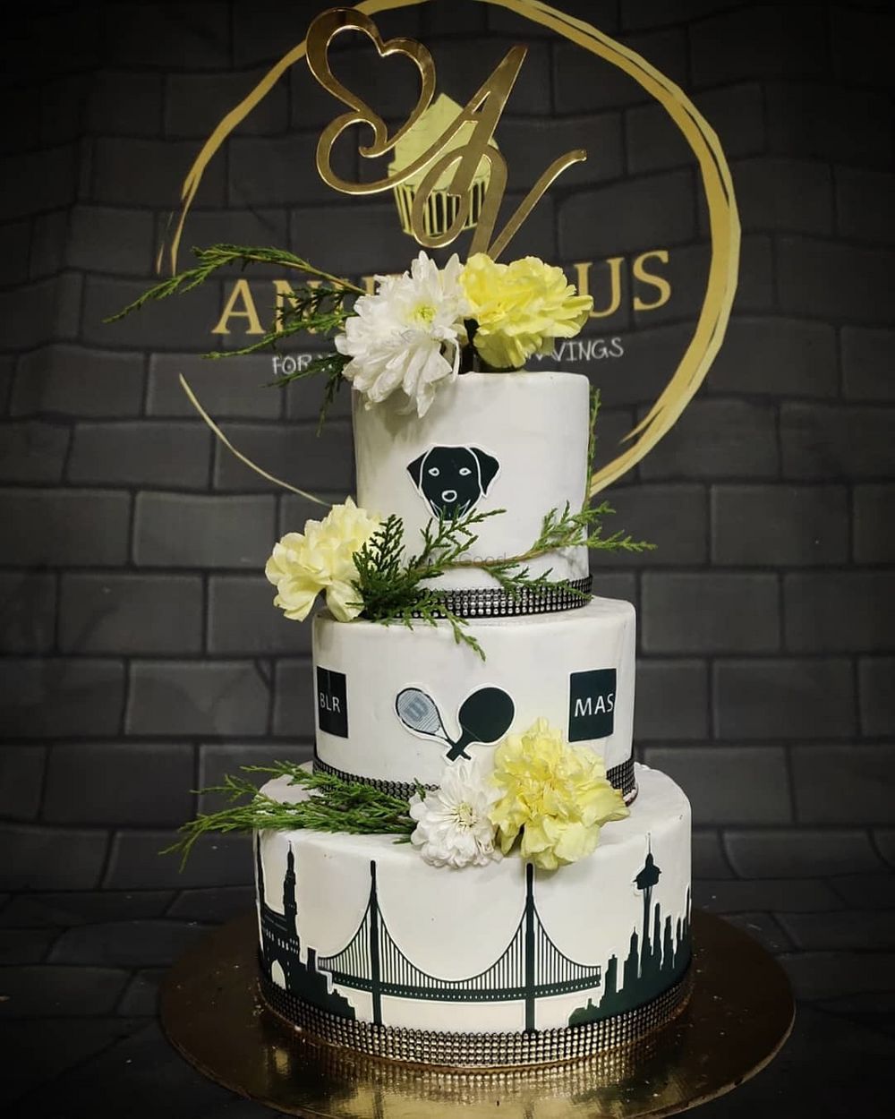 Photo From Wedding/Engagement Cakes - By Anuhsious
