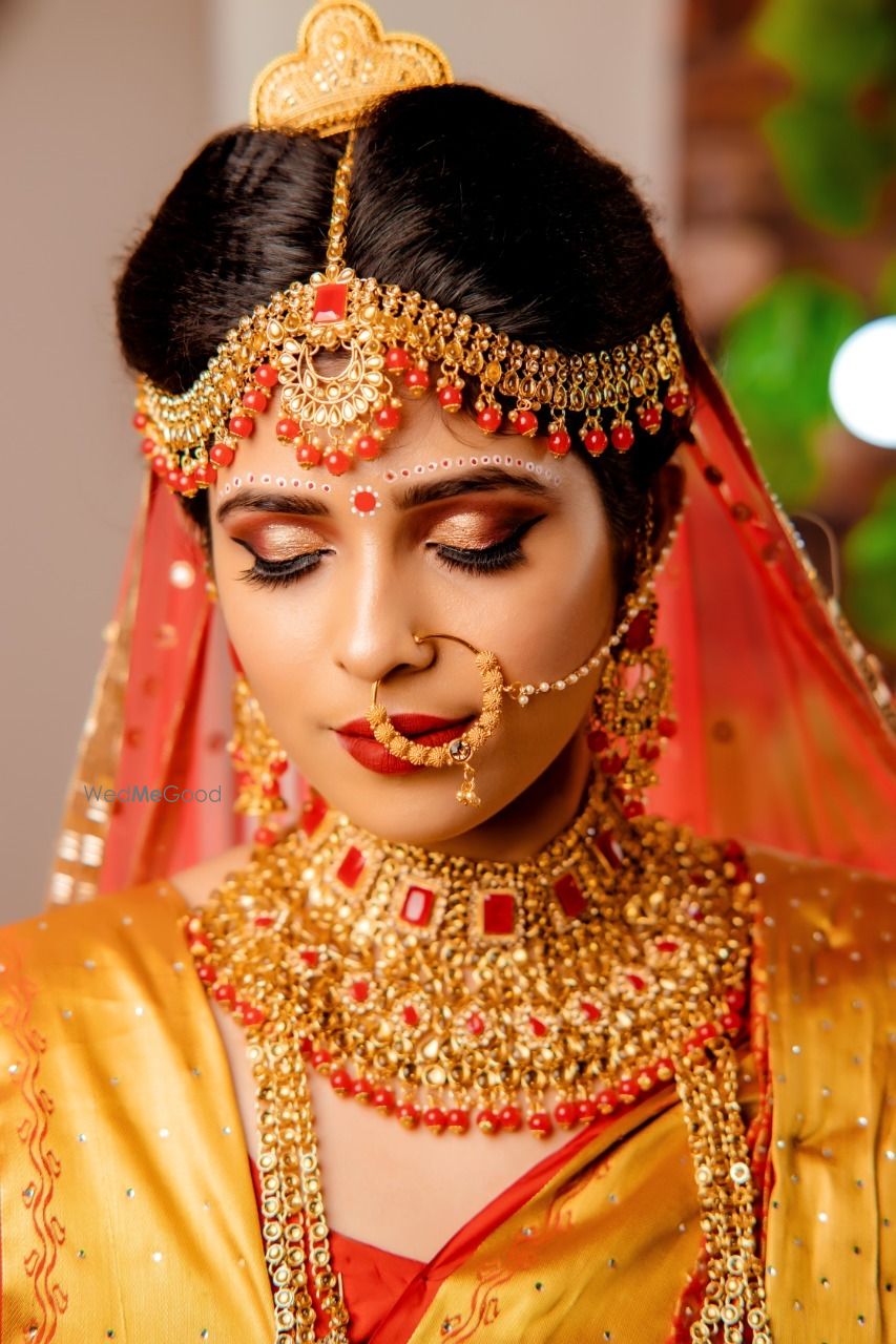 Photo From North Indian Bridal Makeup - By Face Palette