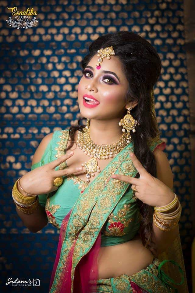 Photo From Bride guriya bhatcharg - By Sonalika Wedding Makeup