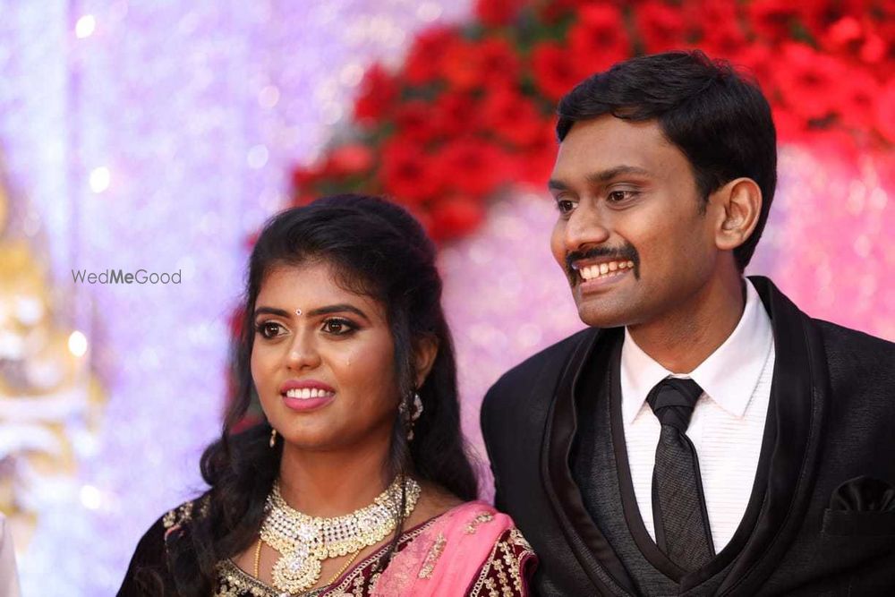 Photo From Reception look - By Janani Mohan Makeovers