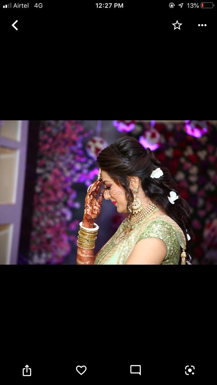 Photo From reception bride - By Rinkle Patel Hair and Makeup Artist