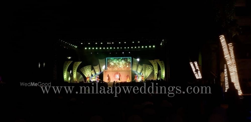 Photo From The lighting Sangeet - By Milaap Weddings