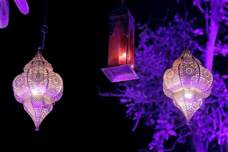 Photo of Hanging Paper Lanterns