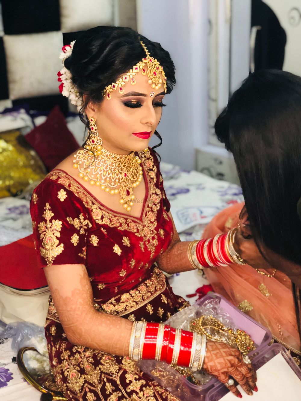 Photo From bride Sheenu - By The Shining Shyna Makeovers