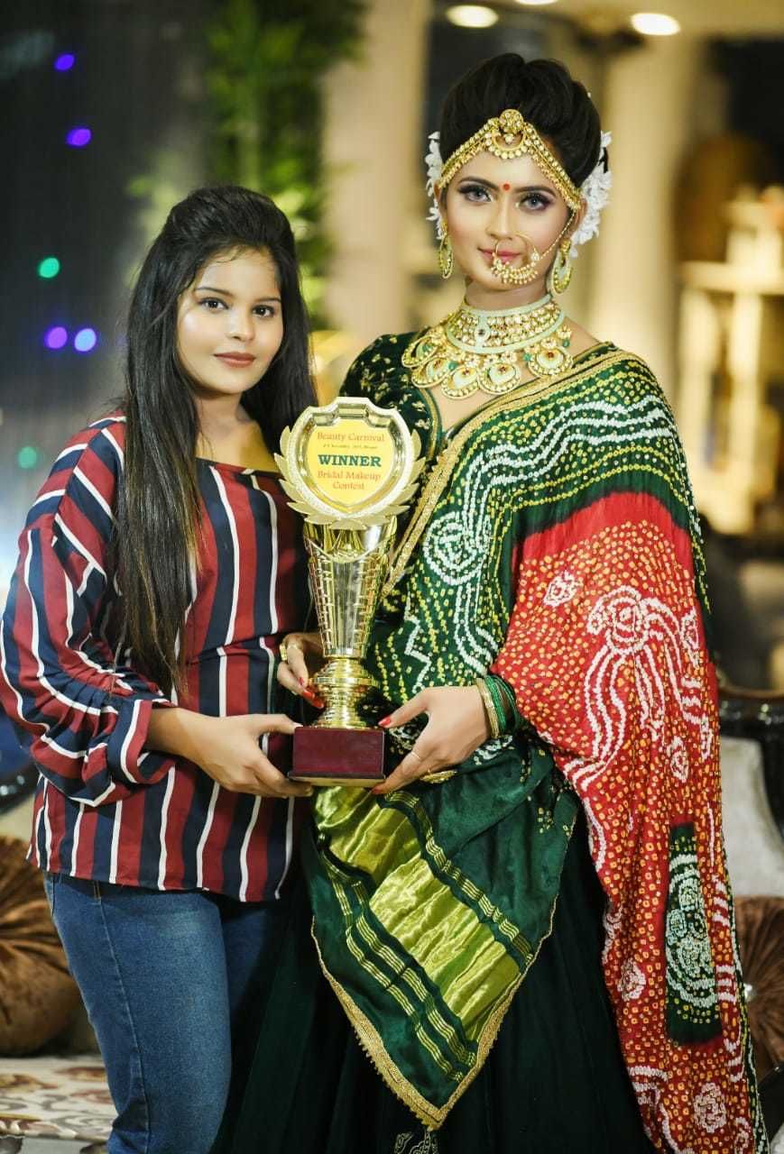 Photo From Winner of Bridal Contest In M.P. - By Mohsina Ansari Makeup Artist
