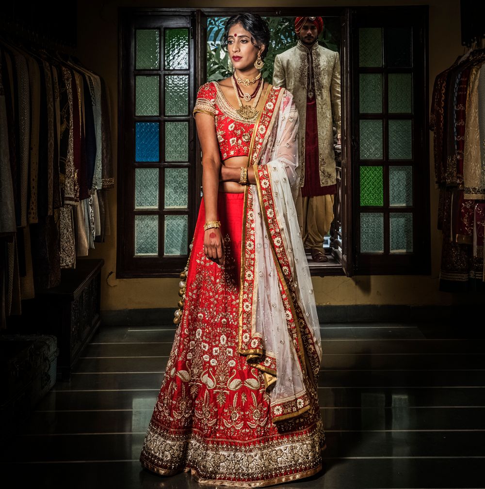 Photo From Red Bridal Lehnga - By Darshi Shah Bhavin Trivedi