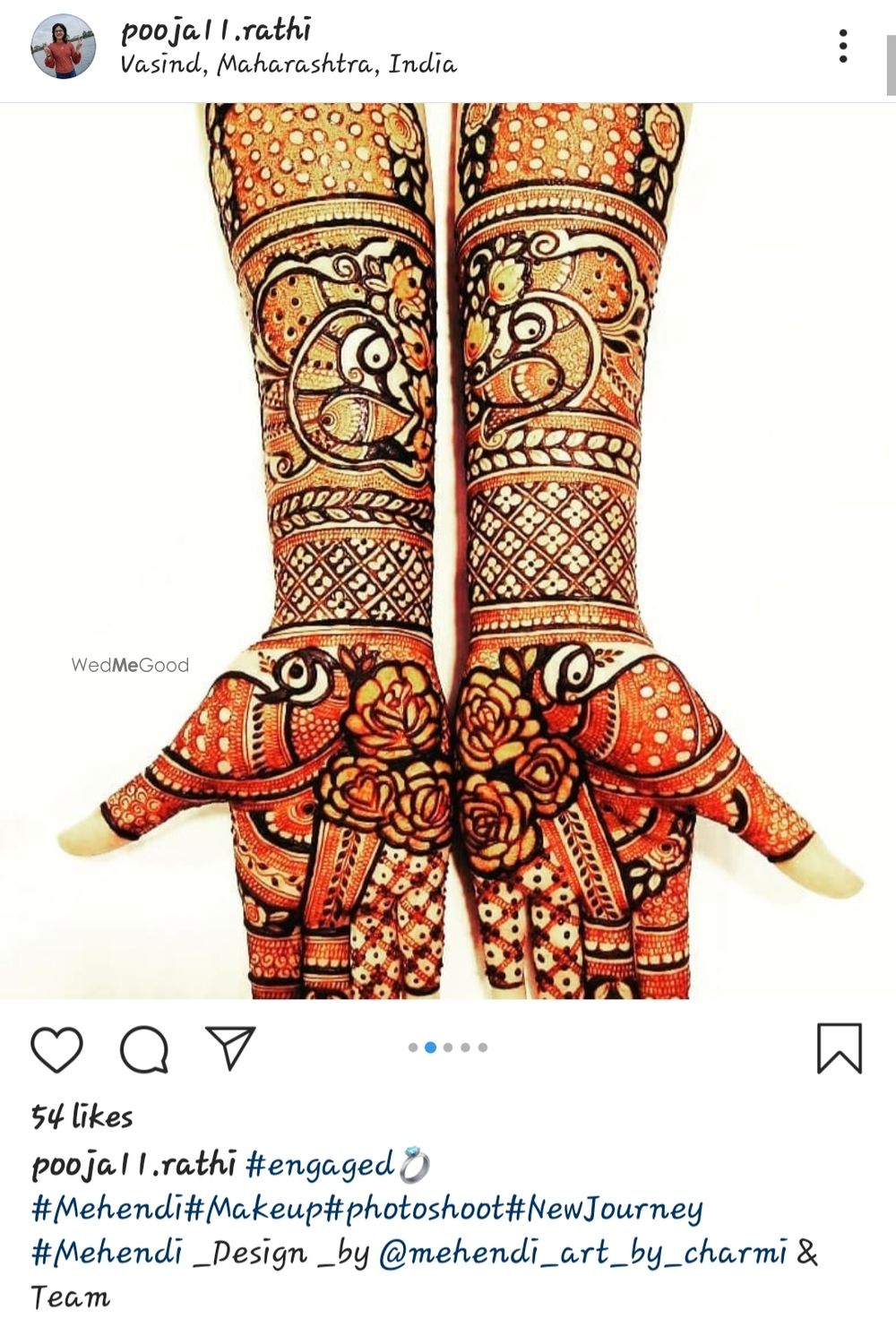 Photo From cilent feedback - By Charmi Goswami Mehendi Artist