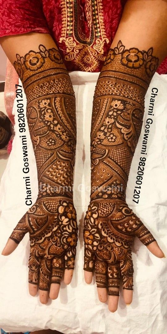 Photo From bridal Mehendi - By Charmi Goswami Mehendi Artist