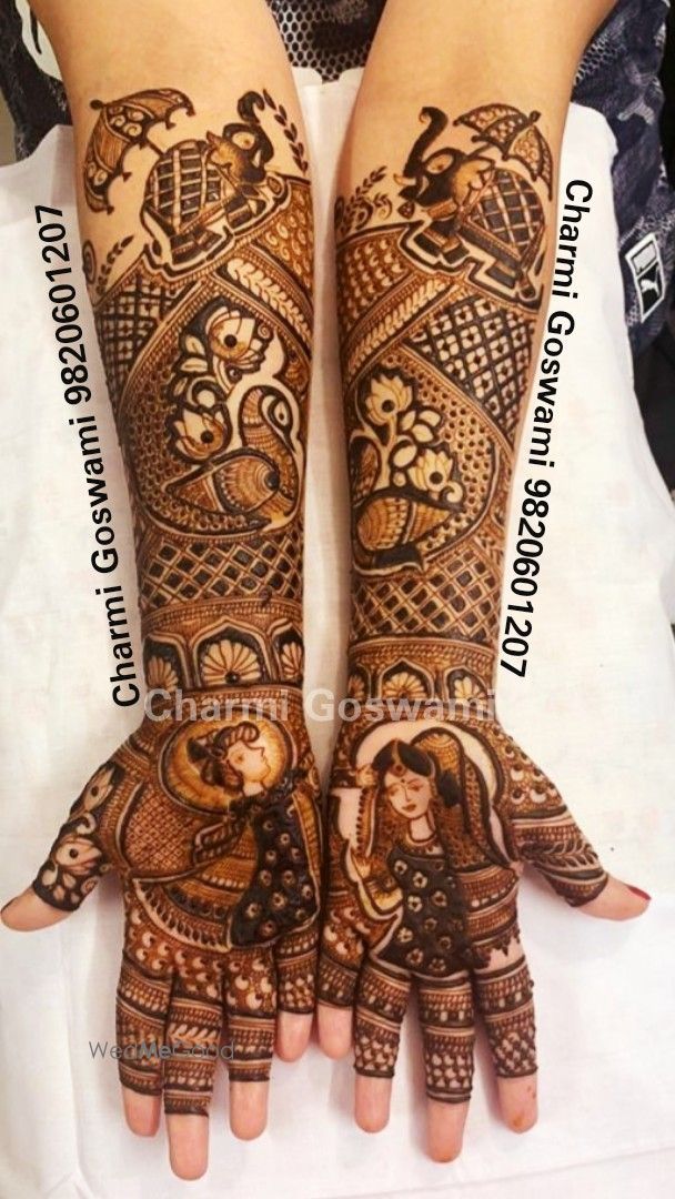 Photo From bridal Mehendi - By Charmi Goswami Mehendi Artist