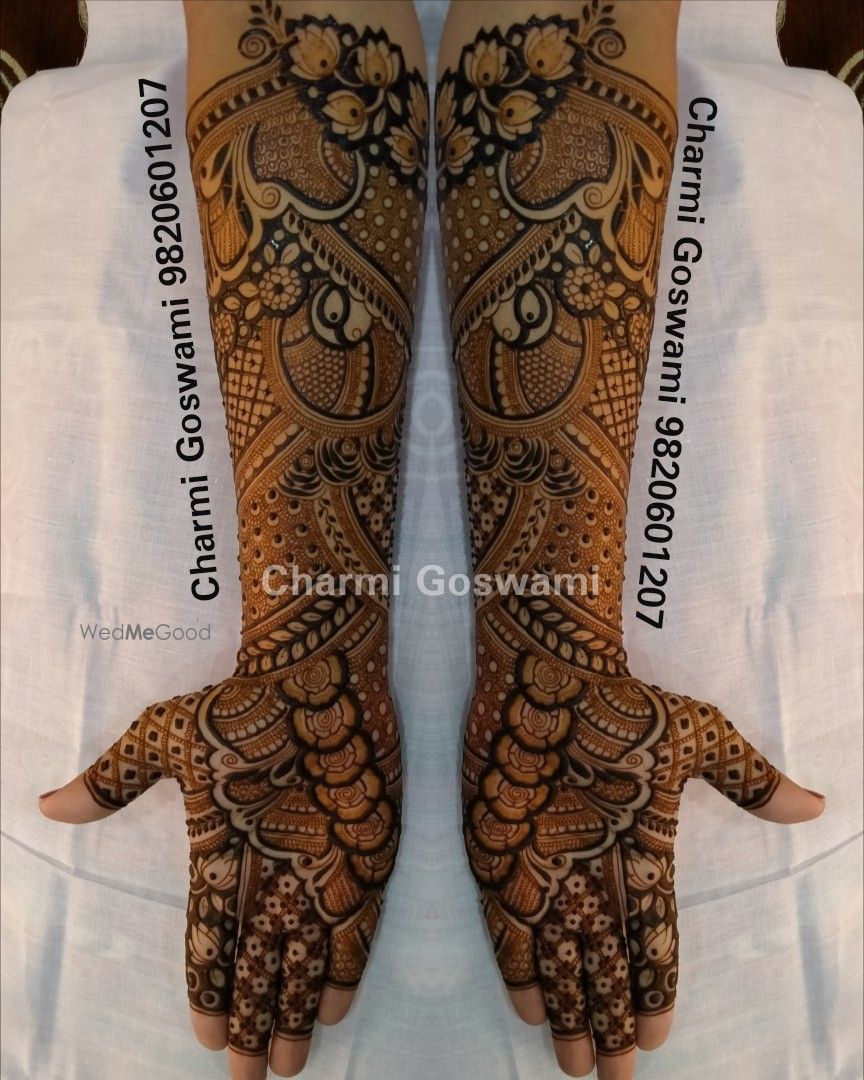 Photo From bridal Mehendi - By Charmi Goswami Mehendi Artist