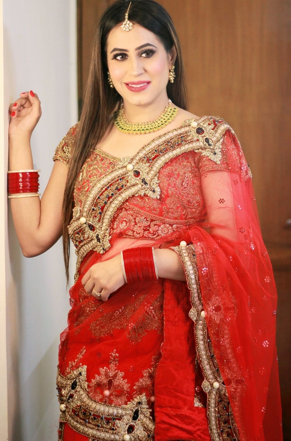 Photo From Bridal makeup - By Makeup by Megha & Garima
