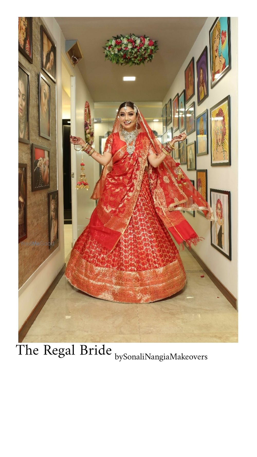 Photo From The Regal bride - By Sonali Nangia Makeovers