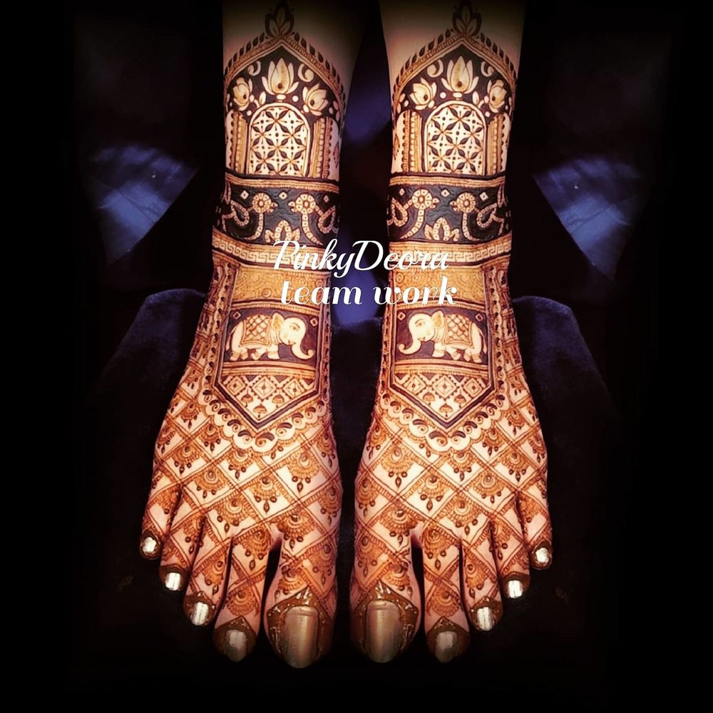 Photo From Bridal Mehndi - By Mehendi by Bhavna & Pinky