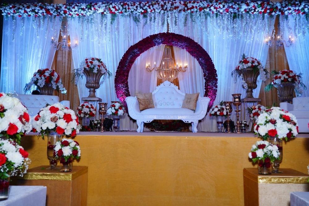 Photo From floral ring stage and floral mandap  - By Event Affair