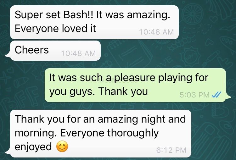 Photo From REVIEWS BY CLIENTS - By Dj Bash