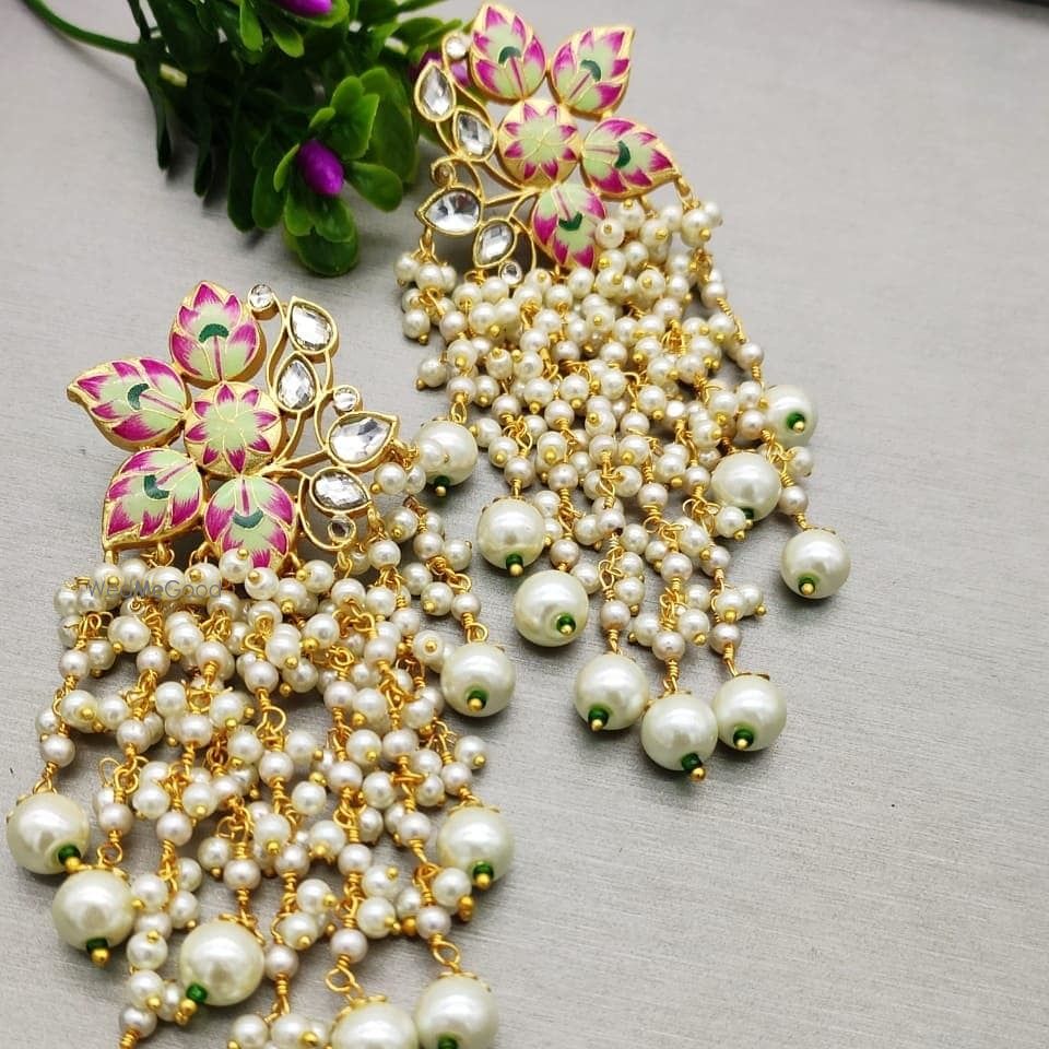 Photo From meenakari earrings - By Alaire Designs