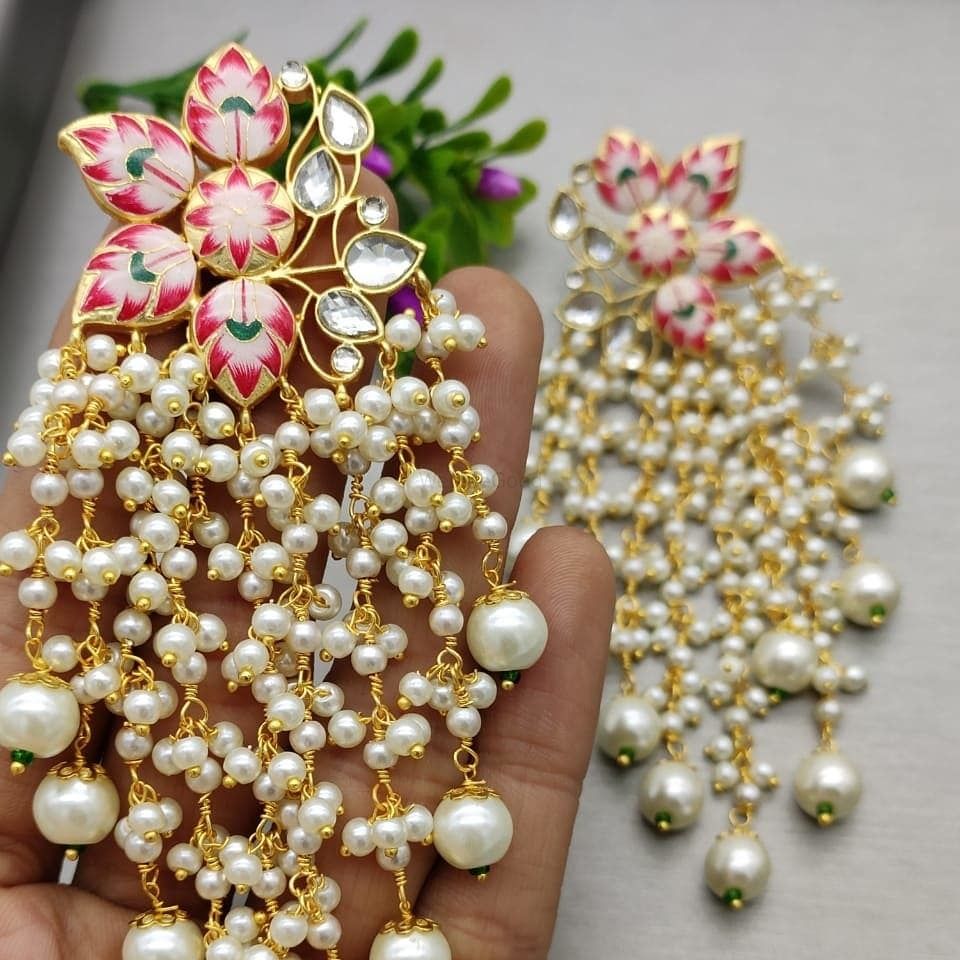 Photo From meenakari earrings - By Alaire Designs