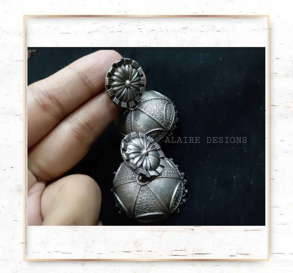 Photo From oxidised earrings - By Alaire Designs
