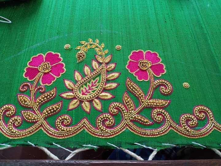 Photo From Hand Embroidered blouses for Brides - By Kovai Trendz