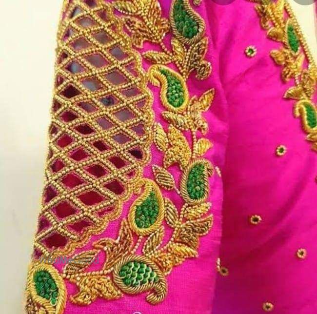 Photo From Hand Embroidered blouses for Brides - By Kovai Trendz