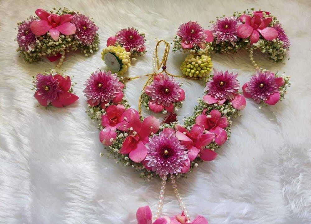 Photo From fresh flowers - By Gota Floral Jewellery by Sana