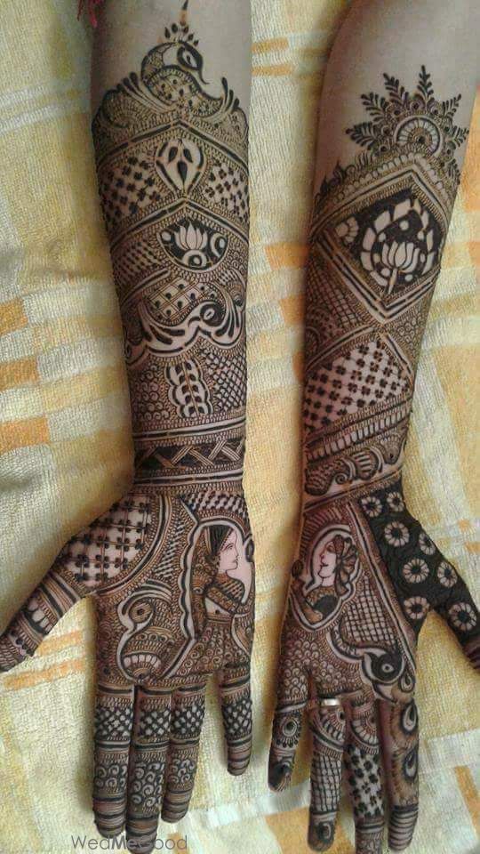 Photo From new bridal mehandi dzines - By Saksham Mehandi Art