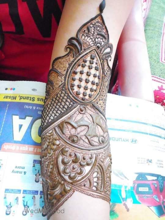 Photo From new bridal mehandi dzines - By Saksham Mehandi Art