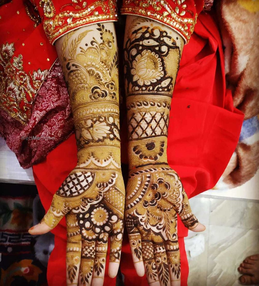 Photo From new bridal mehandi dzines - By Saksham Mehandi Art