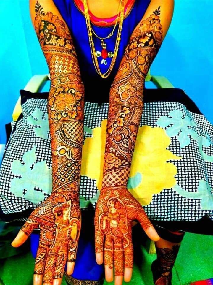 Photo From new bridal mehandi dzines - By Saksham Mehandi Art