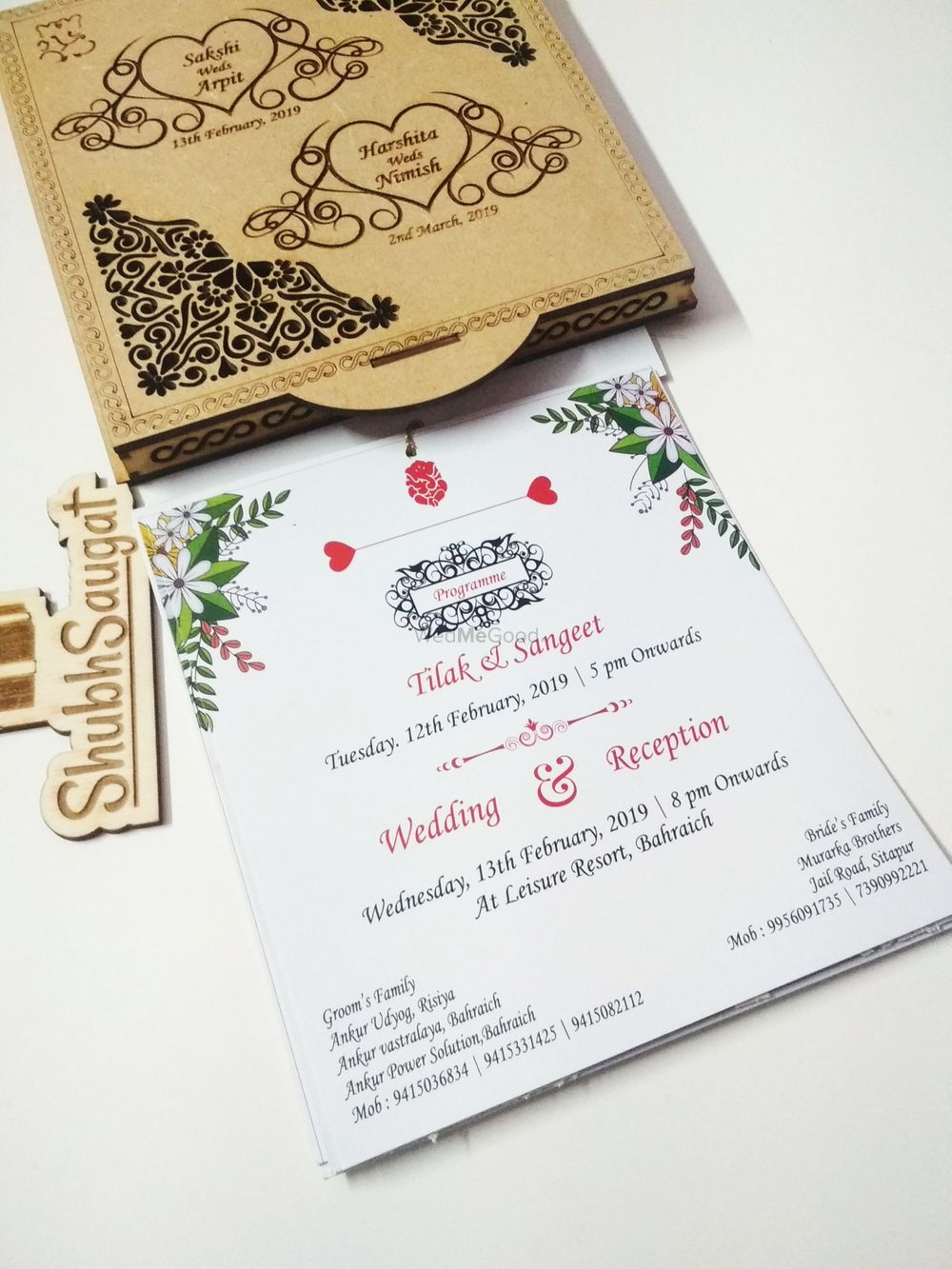Photo From wedding box invite - By ShubhSaugaat
