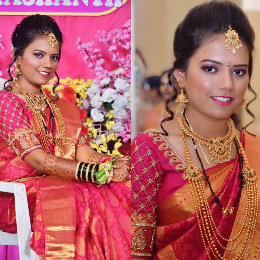 Photo From Bride makeup  - By Glitz Poonam