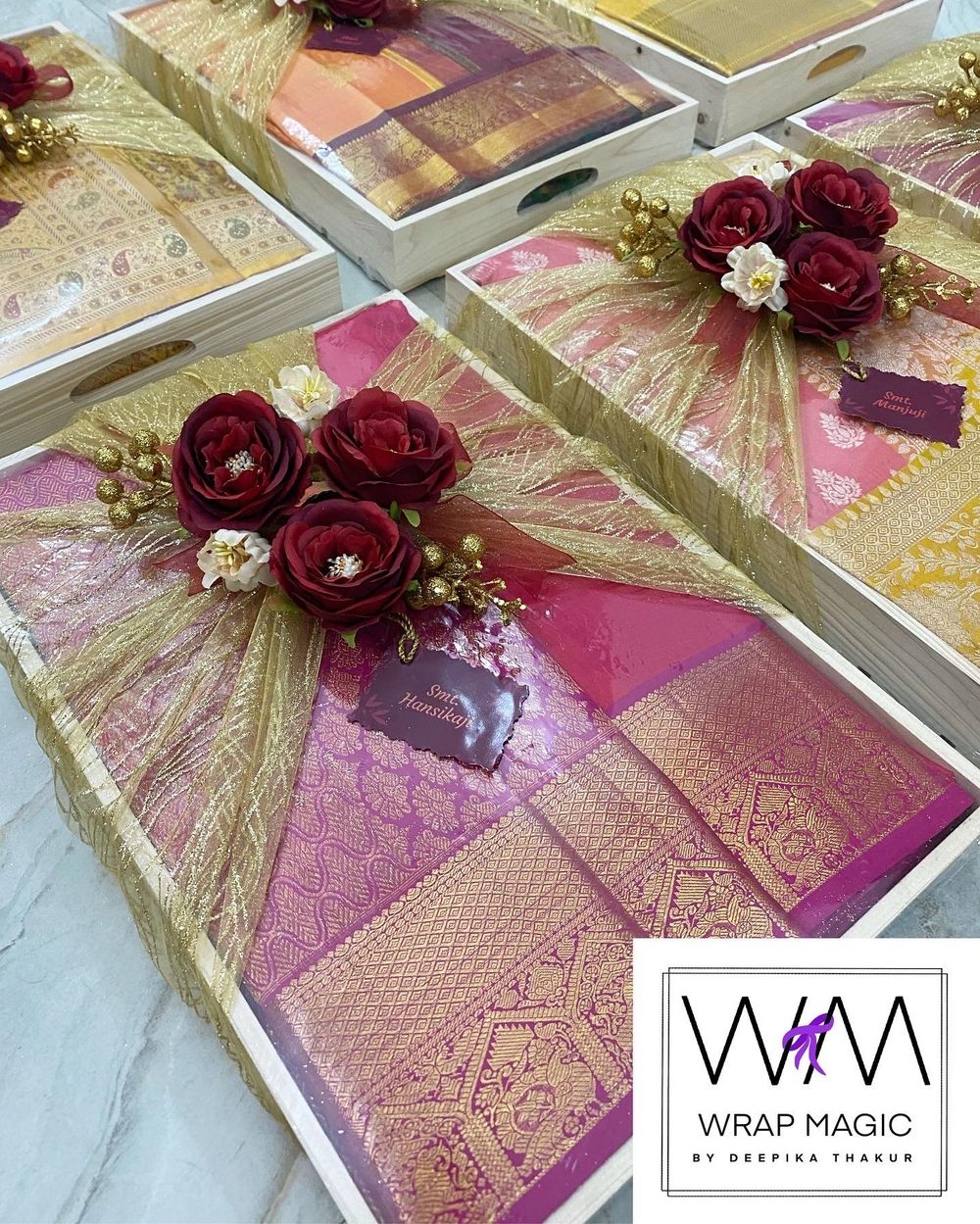 Photo From Wedding Trousseau  - By Wrap Magic by Deepika Thakur