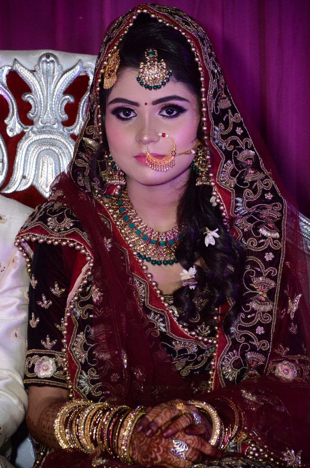 Photo From Sana’s Nikkah - By Kusha Makeovers