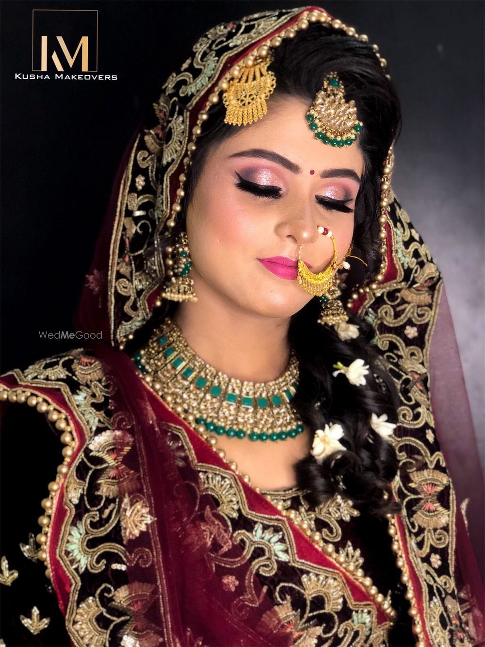 Photo From Sana’s Nikkah - By Kusha Makeovers