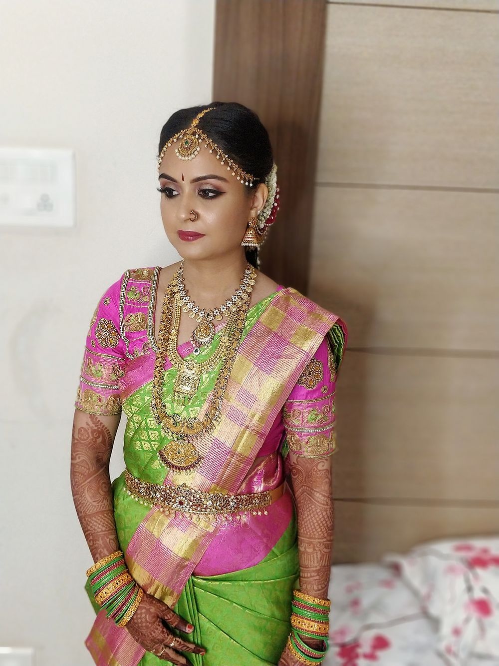 Photo From Janani's Wedding Look - By Hair and Makeup by Vidhya