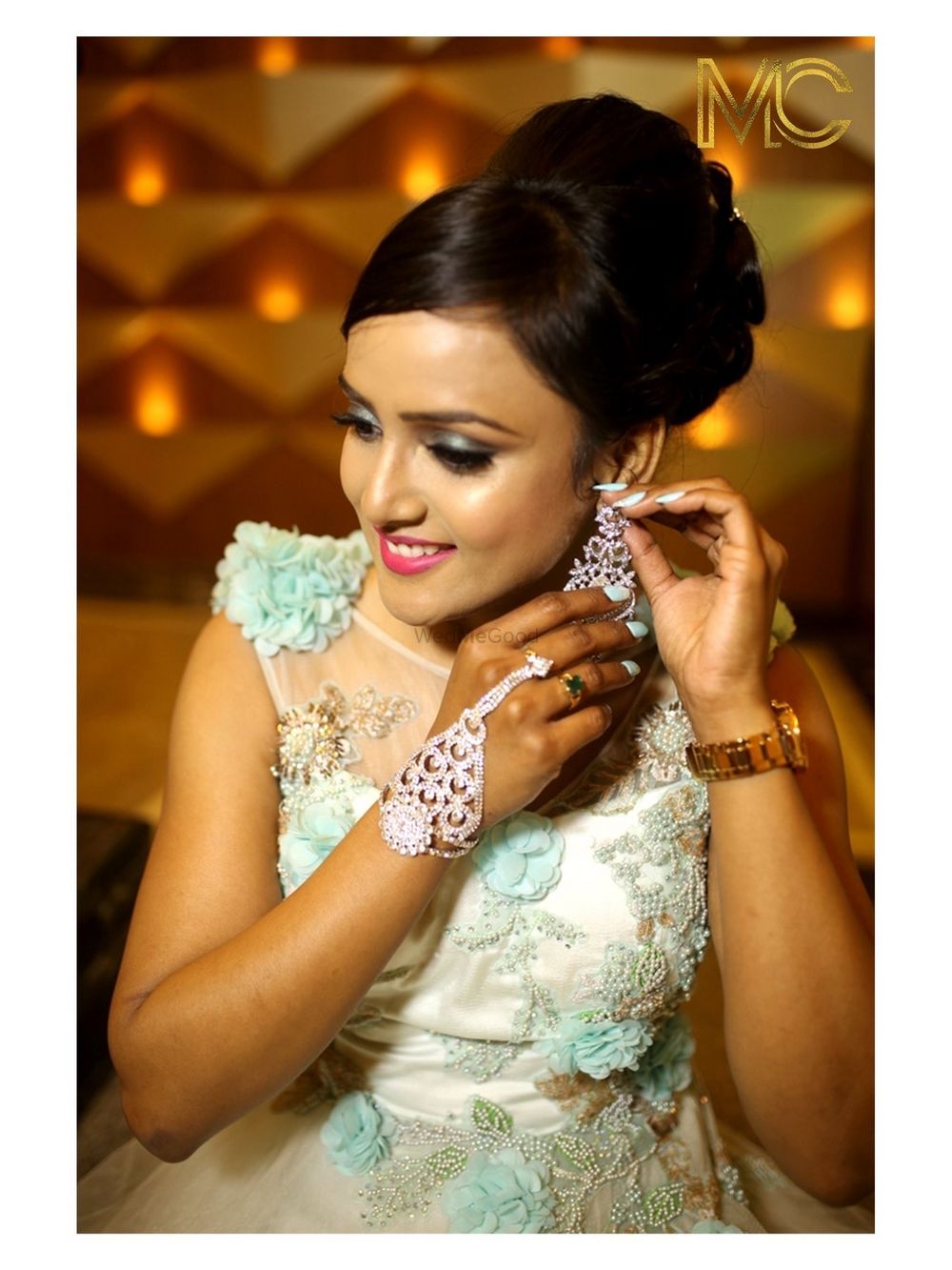 Photo From Engagement Bride Upasana - By Mehak Chopra Makeup Artist