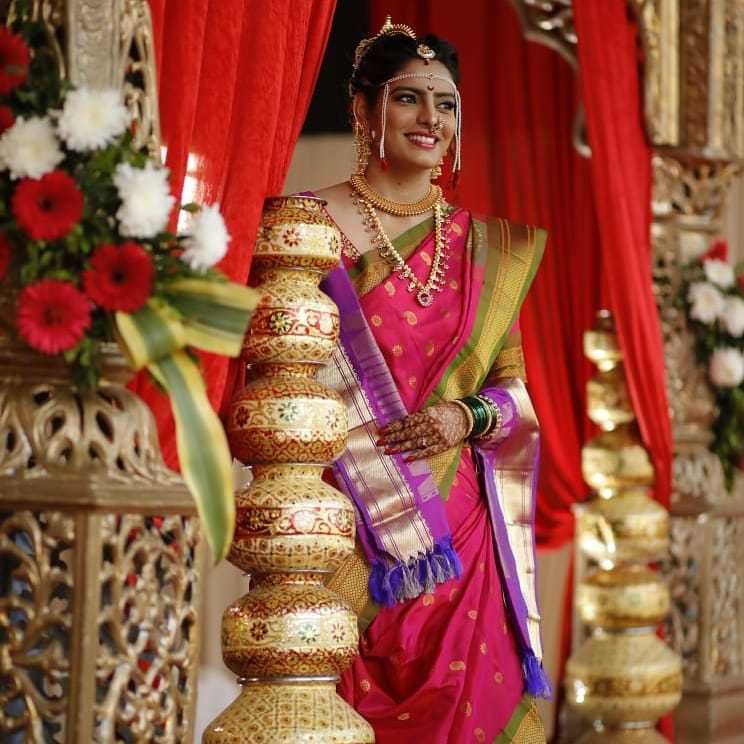 Photo From Maharashtrian Bridal Look - By Sujata Makeup Artist