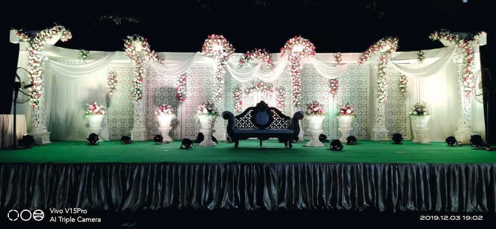 Photo From C Reception Stage - By N Flower Decorations