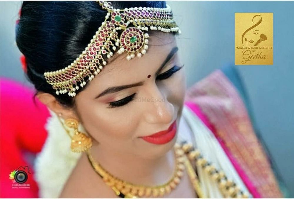 Photo From Bride Pooja - By Makeovers By Geetha