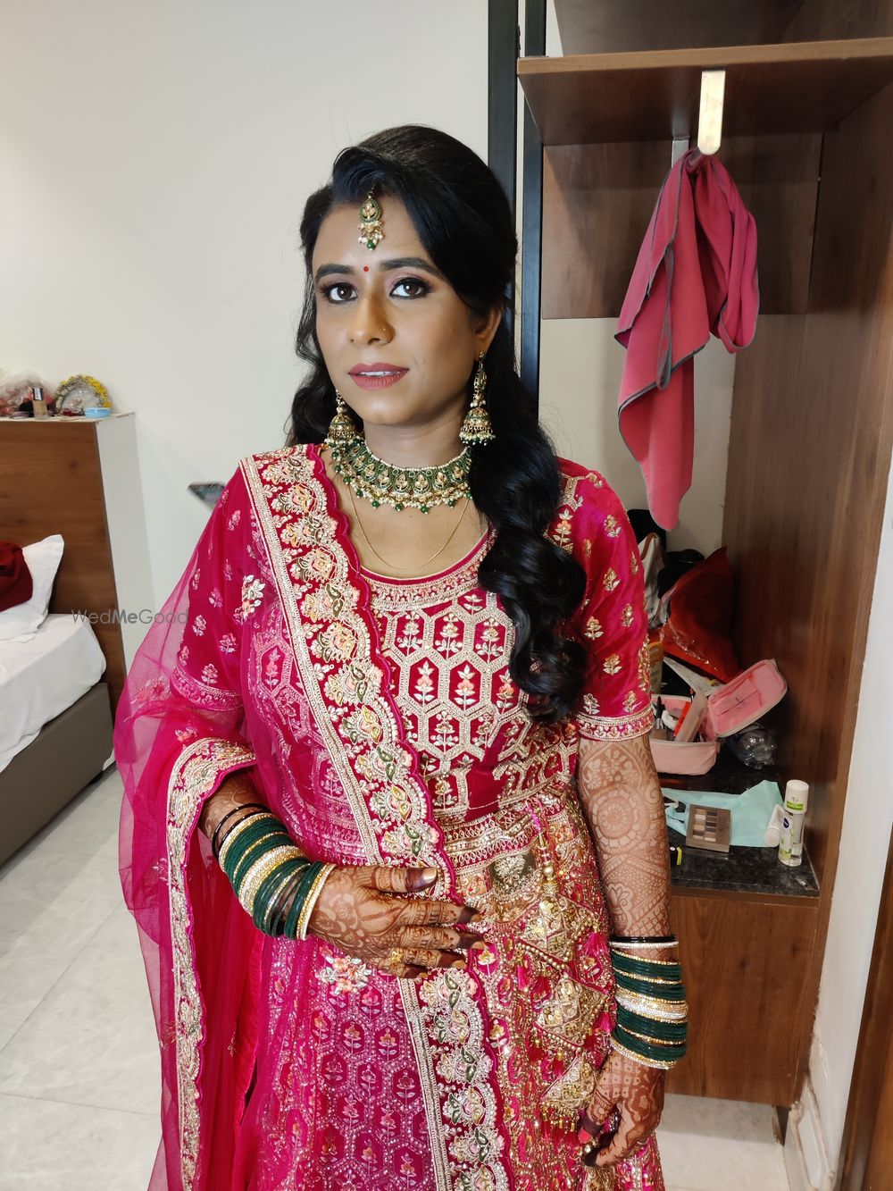 Photo From North Indian Bridal Makeover - By Nikvika Bridal Makeover