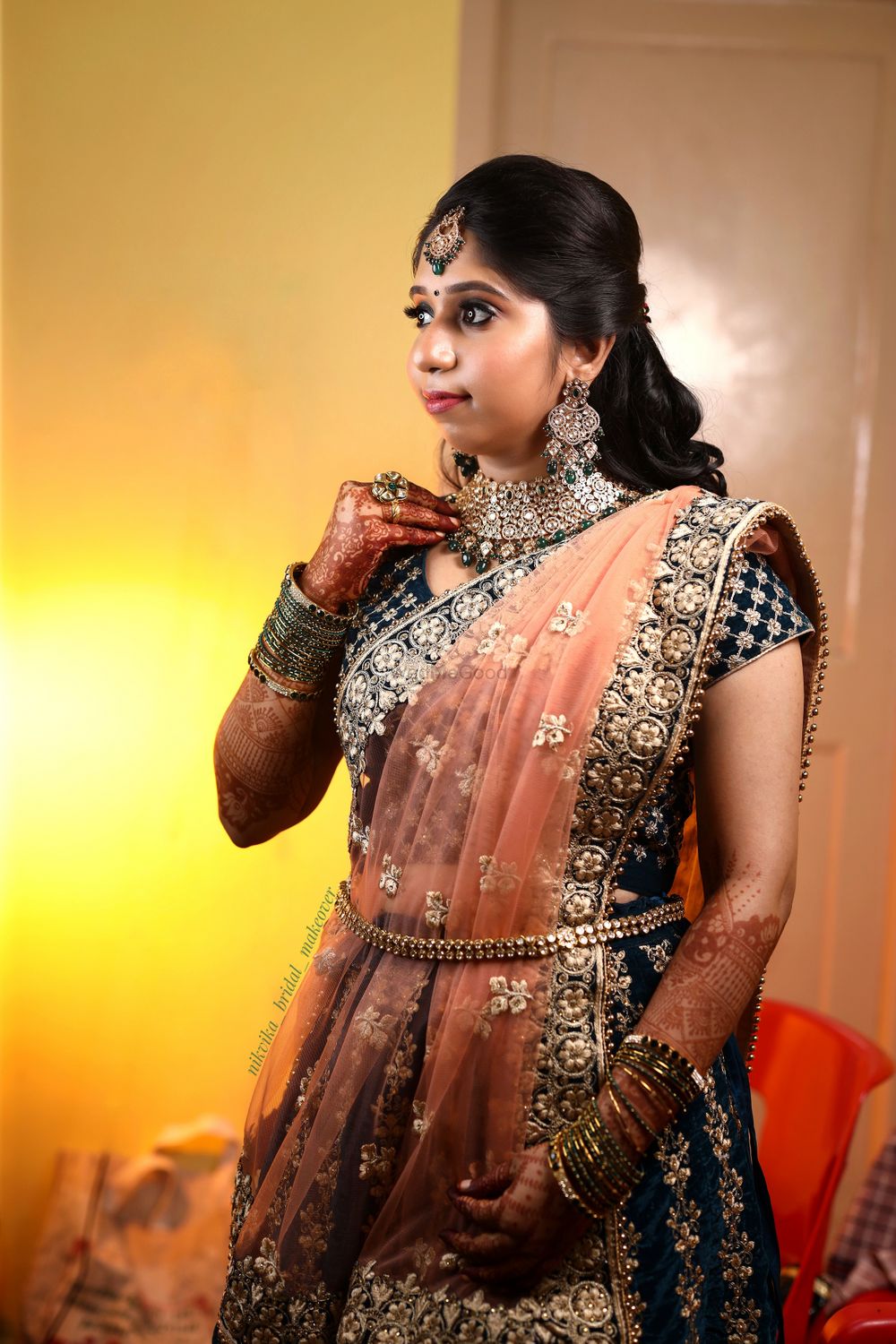 Photo From North Indian Bridal Makeover - By Nikvika Bridal Makeover