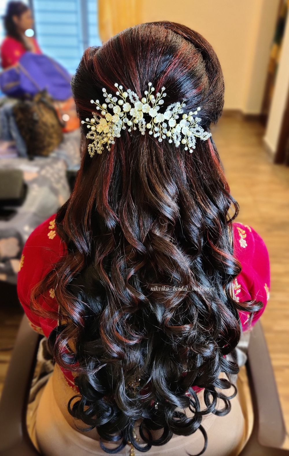 Photo From Bridal Hairstyle - By Nikvika Bridal Makeover