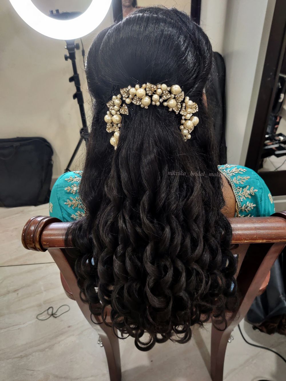 Photo From Bridal Hairstyle - By Nikvika Bridal Makeover